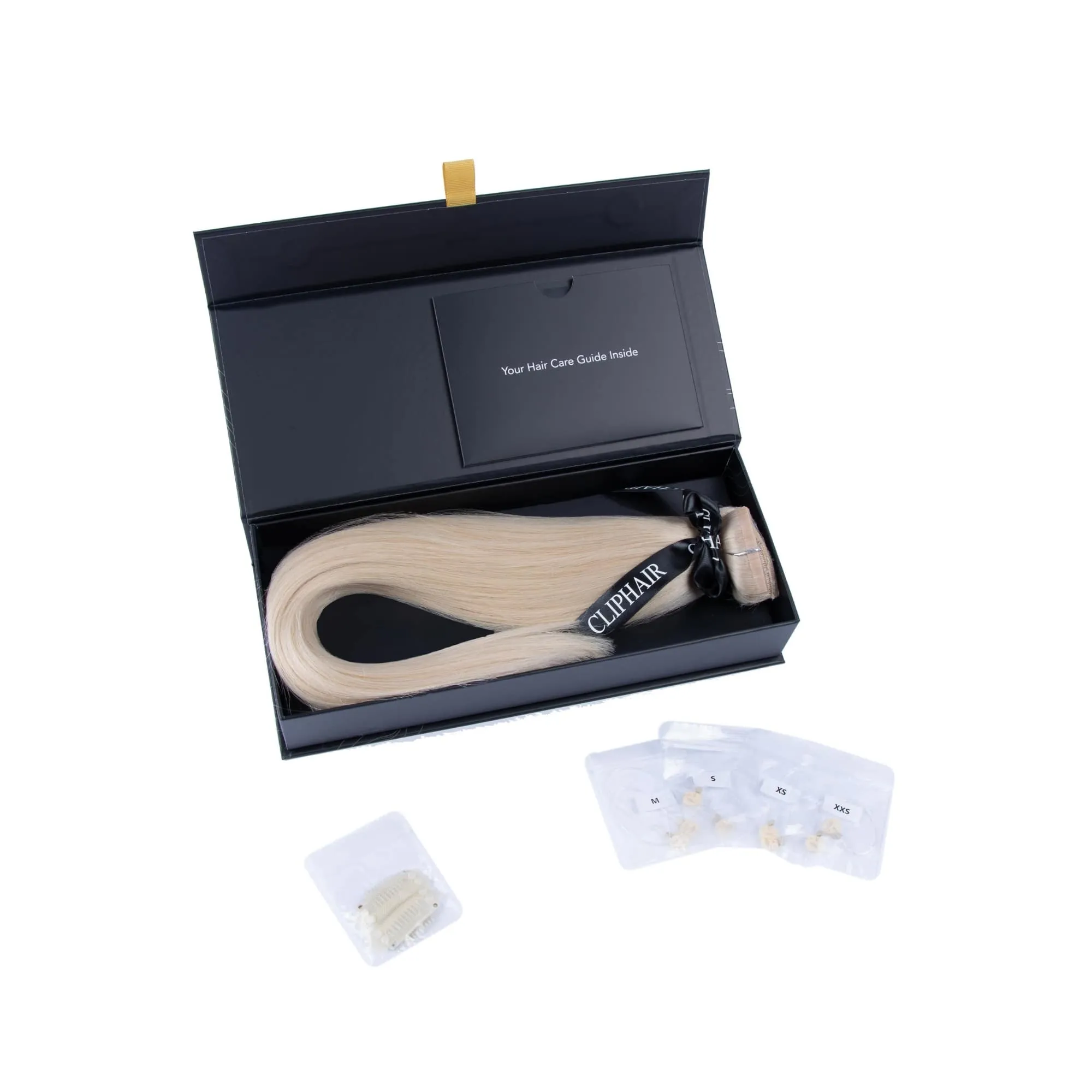 Lightest Blonde (#60) Halo Hair Extensions sold by Cliphair product image thumbnail 4