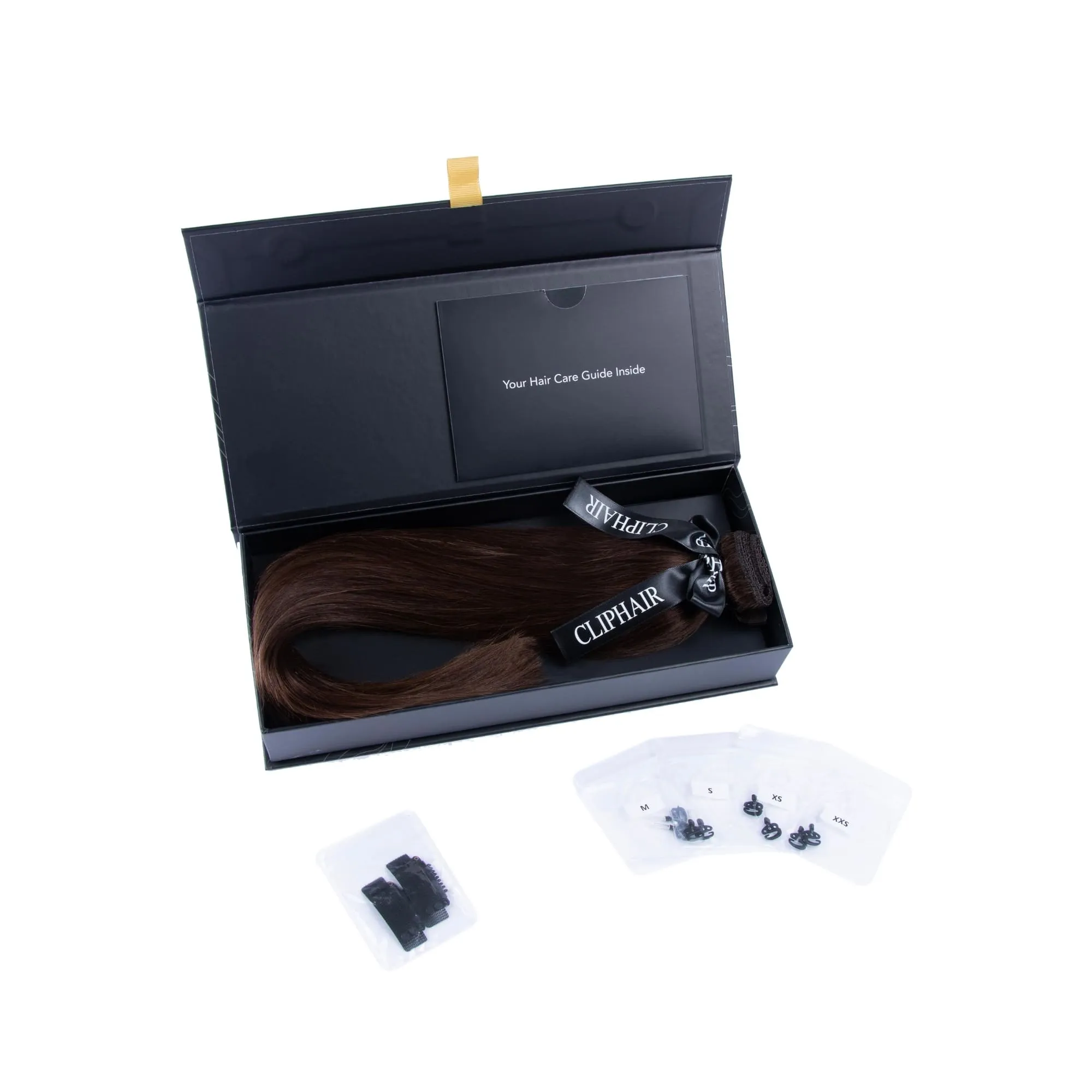 Medium Brown (#4) Halo Hair Extensions sold by Cliphair product image thumbnail 4