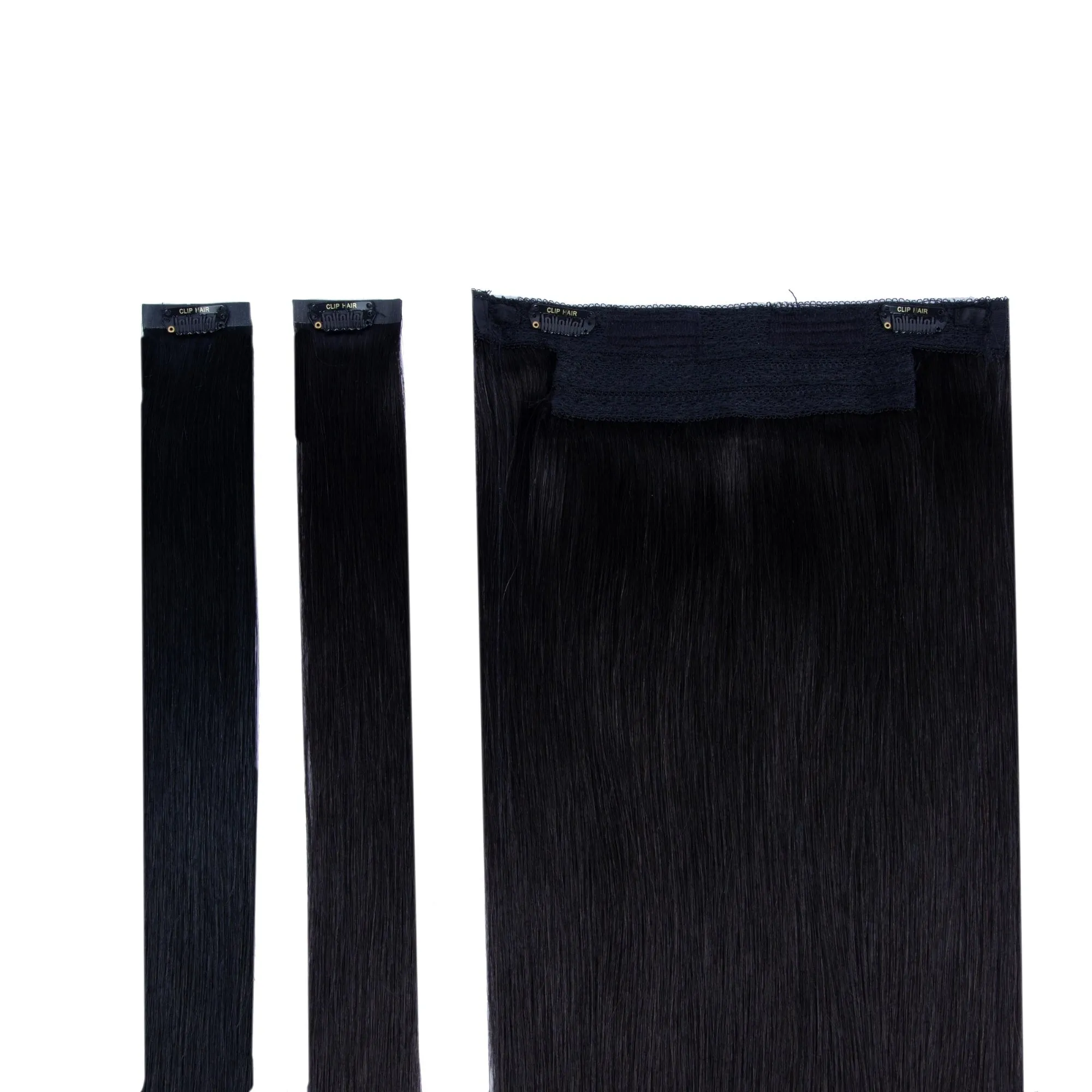 Off/Natural Black (#1B) Halo Hair Extensions sold by Cliphair product image thumbnail 2