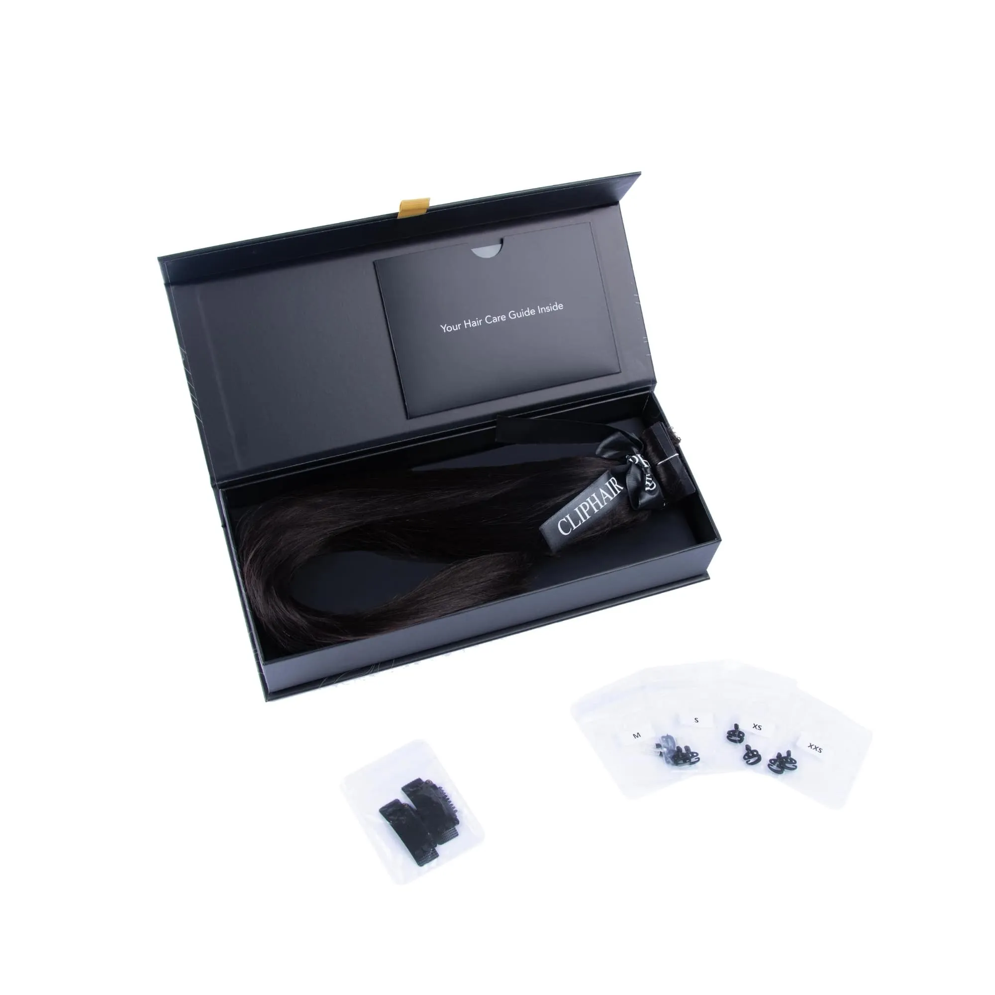 Darkest Brown (#2) Halo Hair Extensions sold by Cliphair product image thumbnail 4