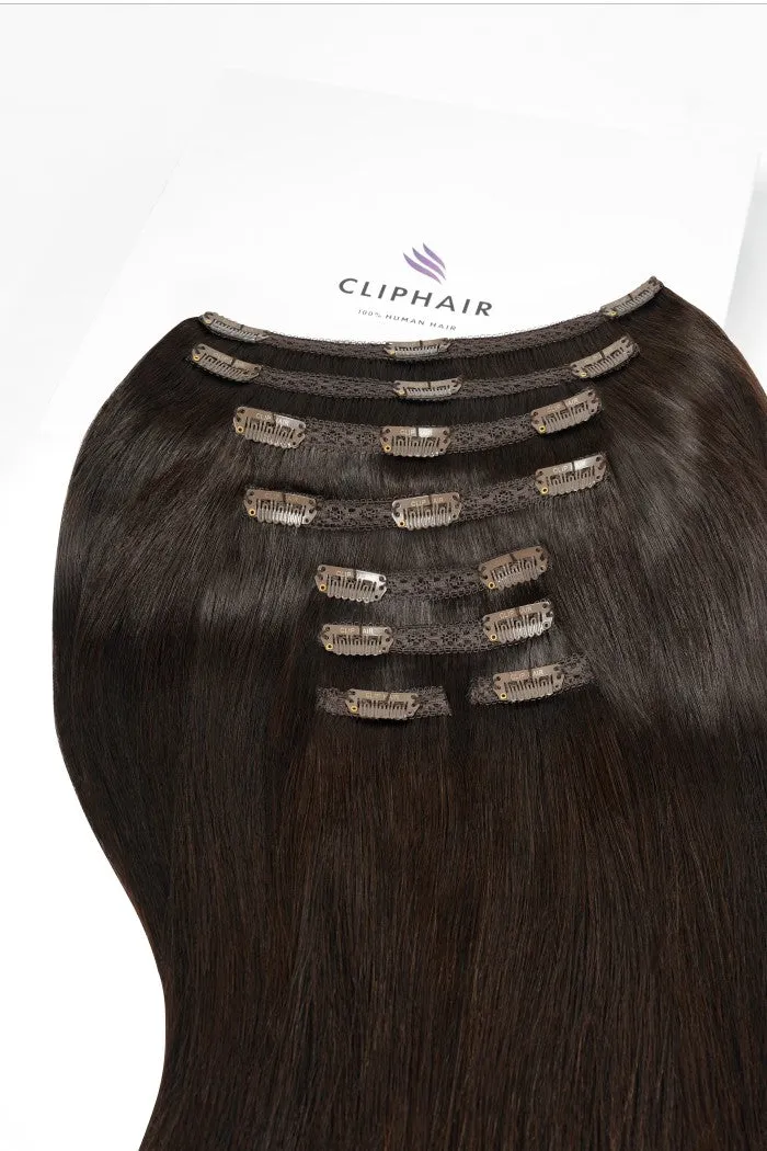 24" Ultra-Volume Clip In Full Head Set (240g) sold by Cliphair product image thumbnail 4
