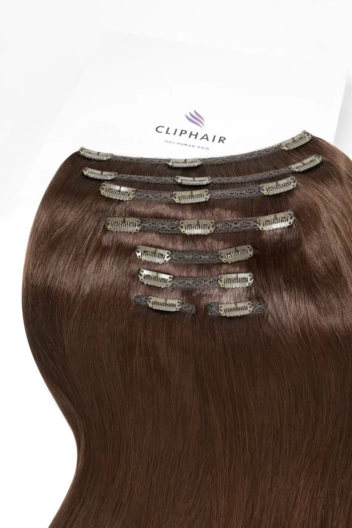24" Ultra-Volume Clip In Full Head Set (240g) sold by Cliphair product image thumbnail 5