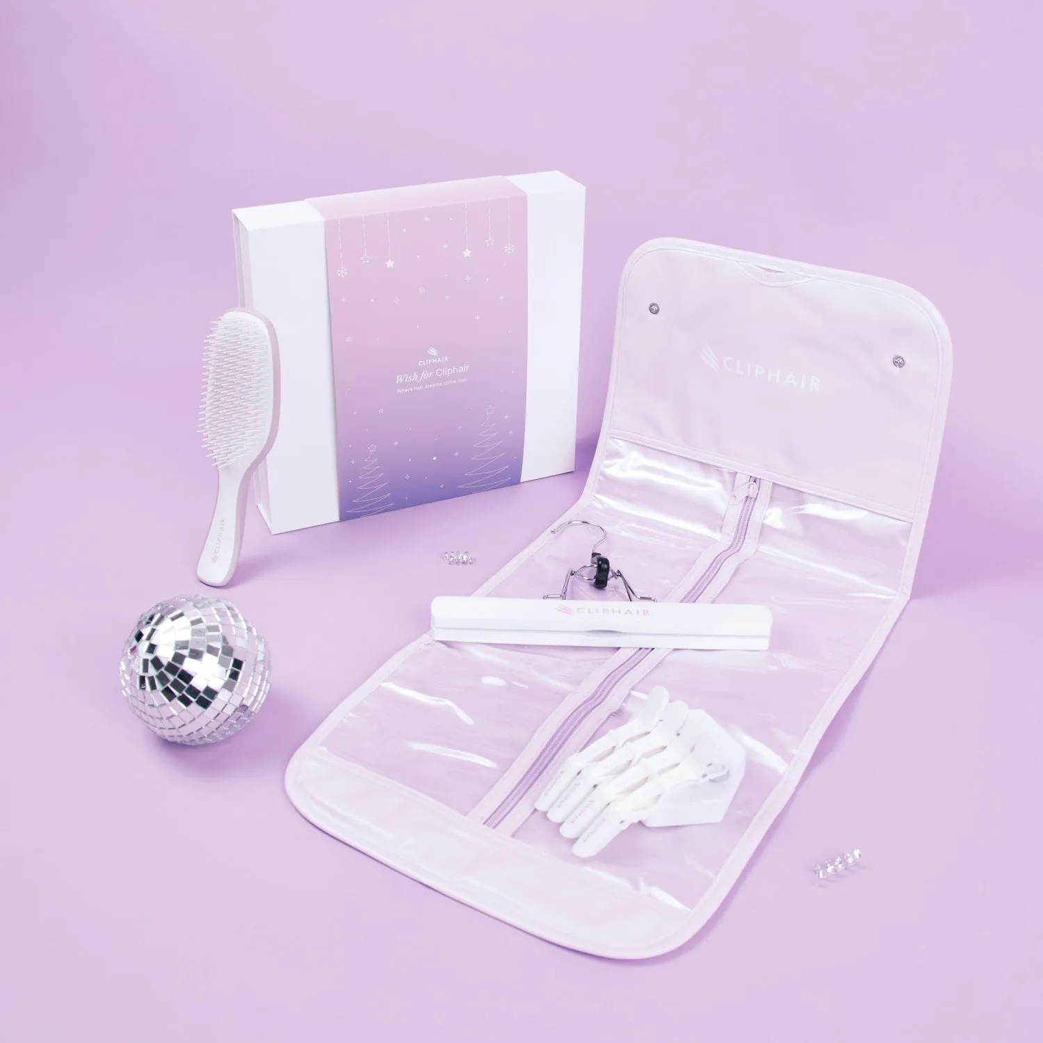 Santa’s Styling Essentials Gift Set sold by Cliphair