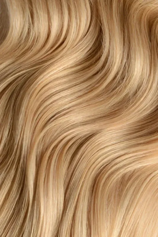 Light Golden Blonde (#16) Halo Hair Extensions sold by Cliphair