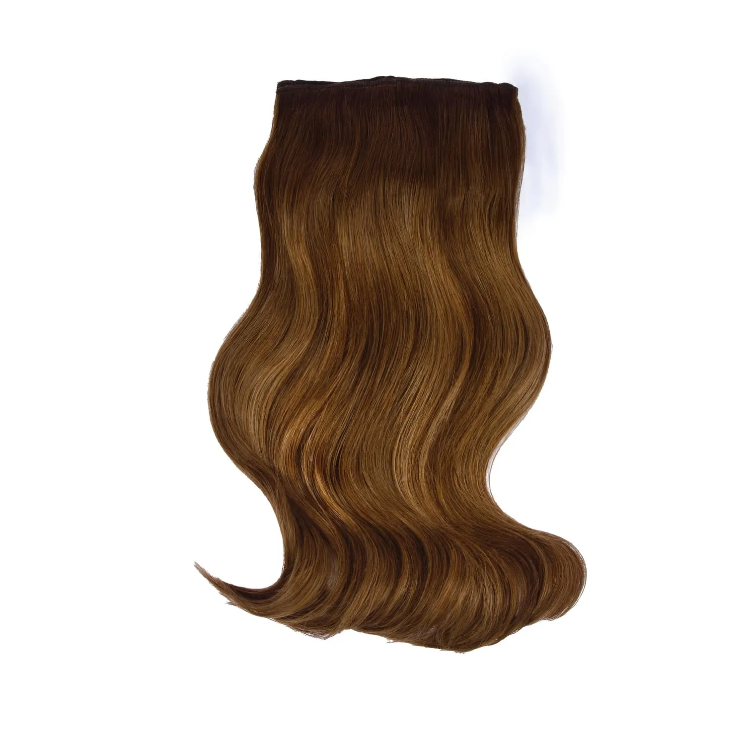 Toasted Chestnut Melt Double Wefted Full Head Clip In Hair Extensions sold by Cliphair