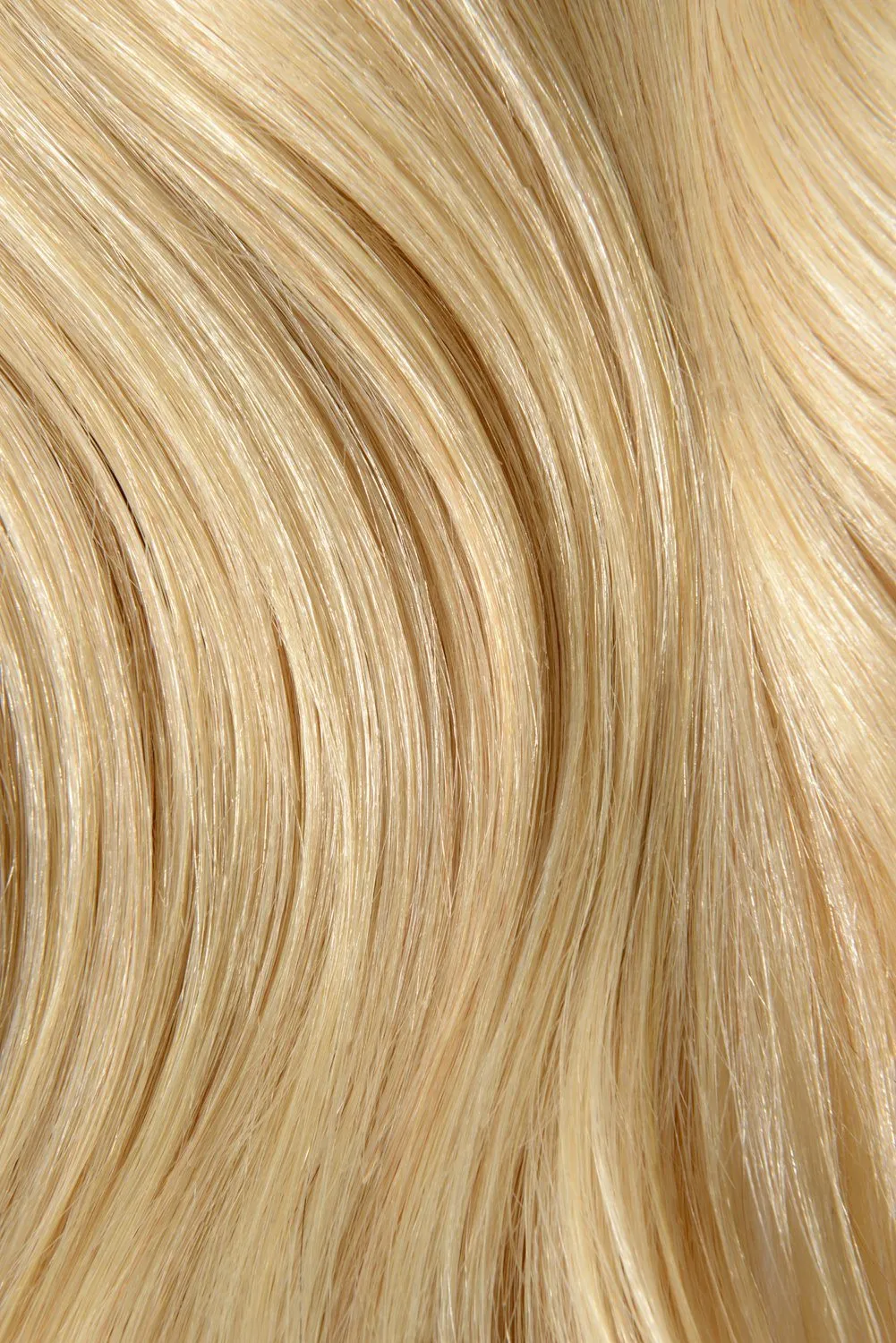 Double Wefted Full Head Remy Clip in Human Hair Extensions - Light Ash Blonde (#22) sold by Cliphair product image thumbnail 3