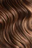 Double Wefted Full Head Remy Clip in Human Hair Extensions - Cinnamon Brownie (#4/30) sold by Cliphair