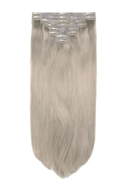 Remy Royale Seamless Clip ins - Silver Sand (#SS) sold by Cliphair