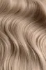 Double Wefted Full Head Remy Clip in Human Hair Extensions - Silver Sand (#SS) sold by Cliphair