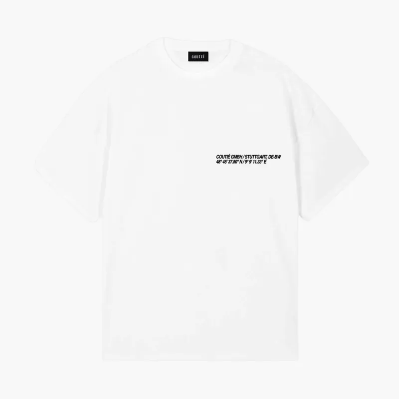 Geo Logo T-Shirt White sold by Coutie
