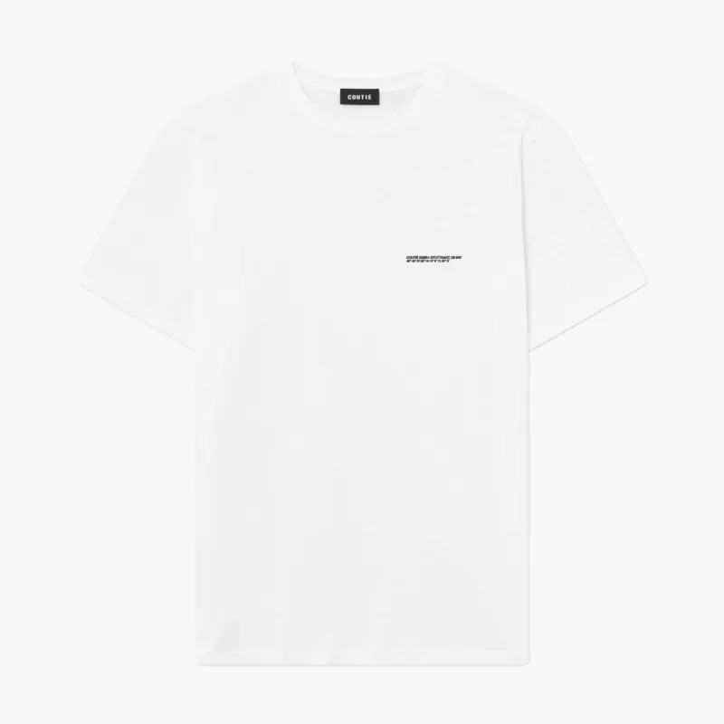 Regular Fit Geo Logo T-Shirt White sold by Coutie