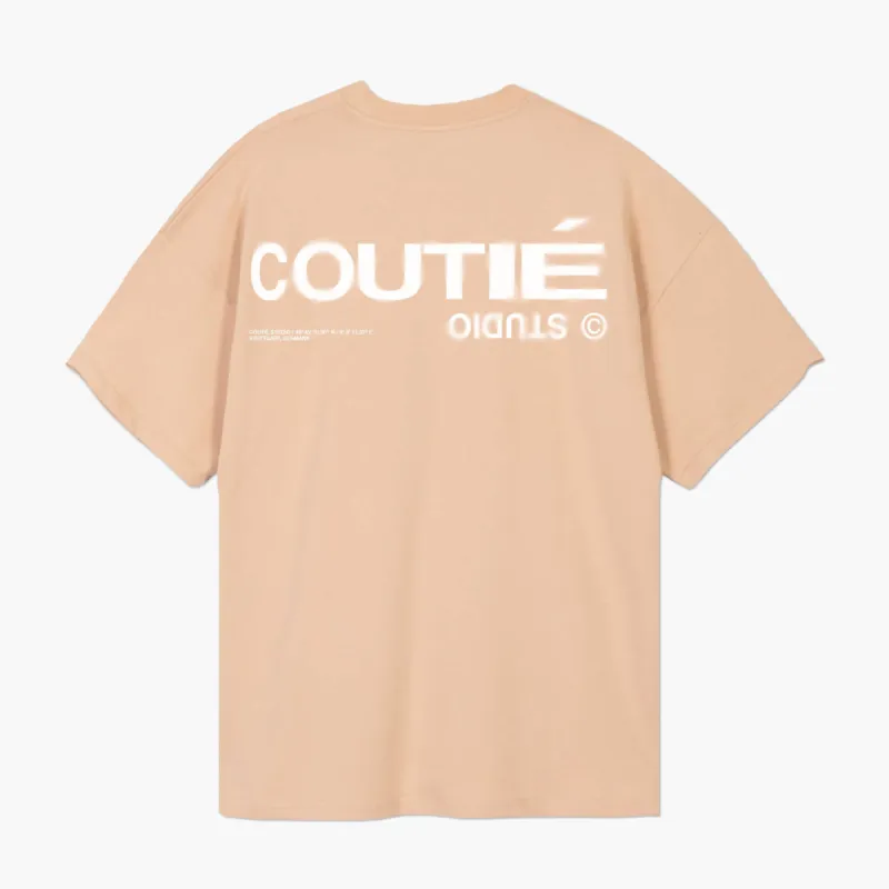 Spray Logo T-Shirt Sand sold by Coutie