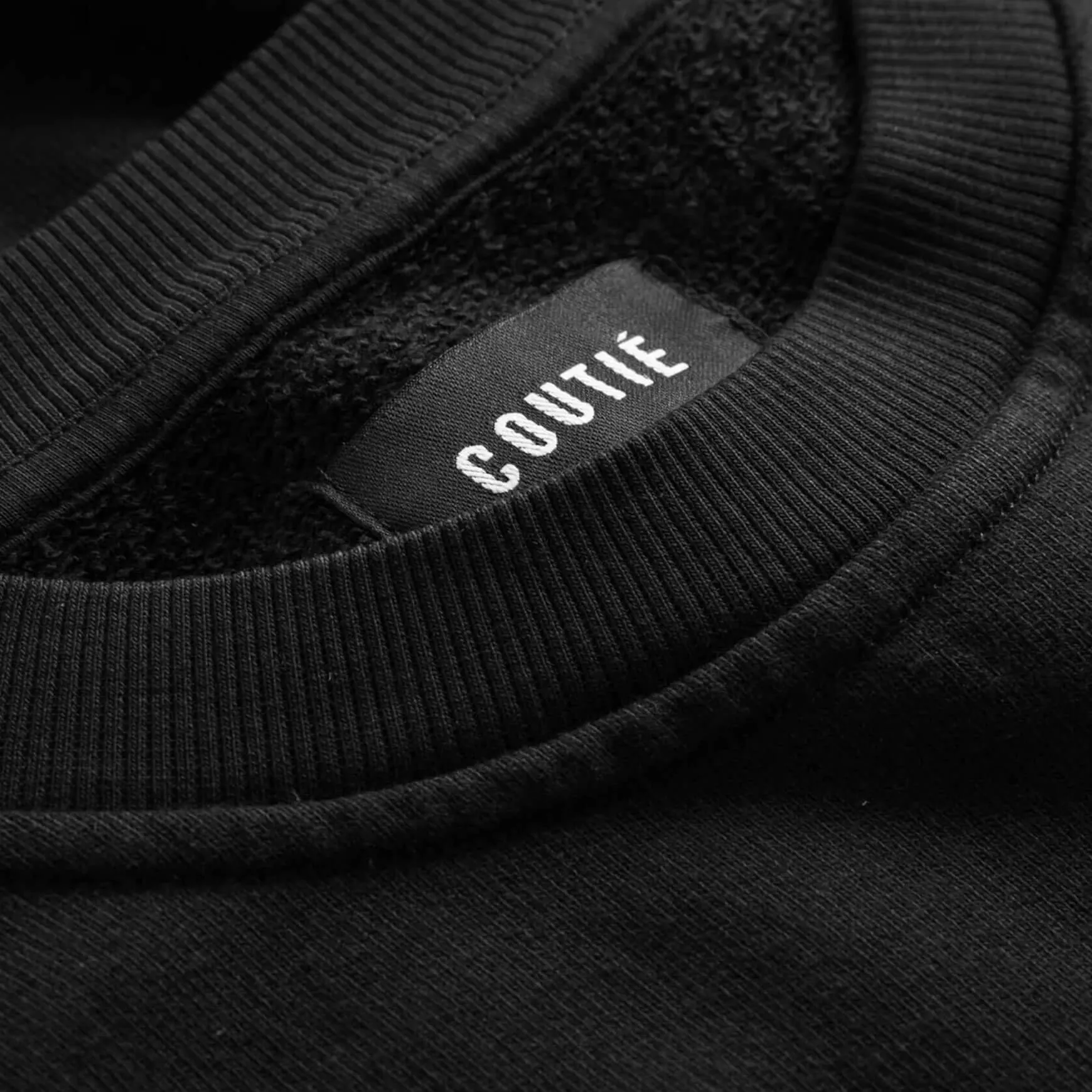 Crewneck Sweatshirt Black sold by Coutie product image thumbnail 3