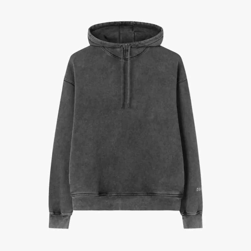 High Neck Hoodie Charcoal sold by Coutie