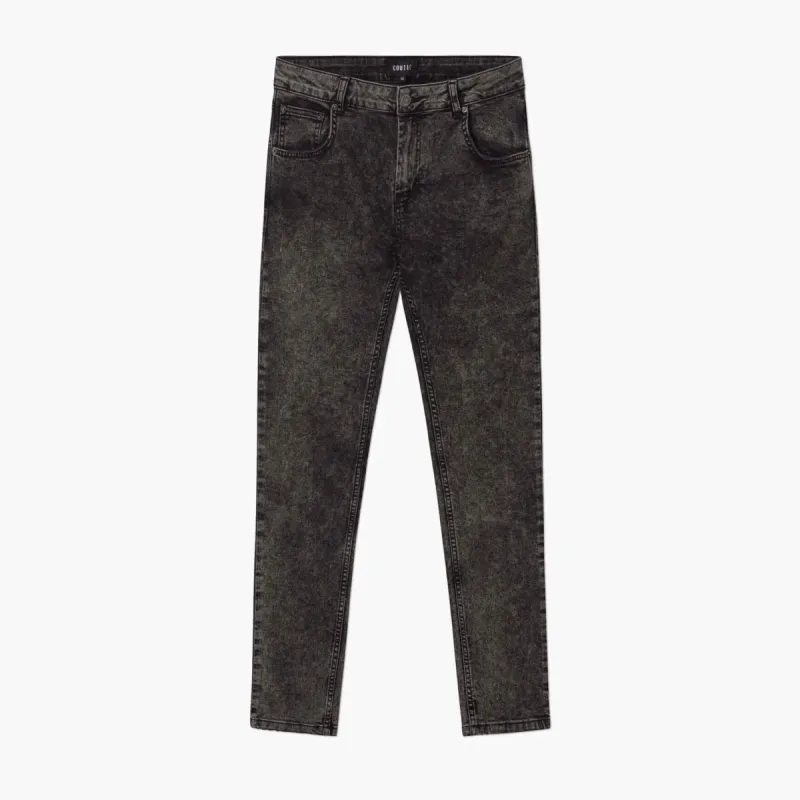 Classic Denim Black Acid Wash made by Coutie