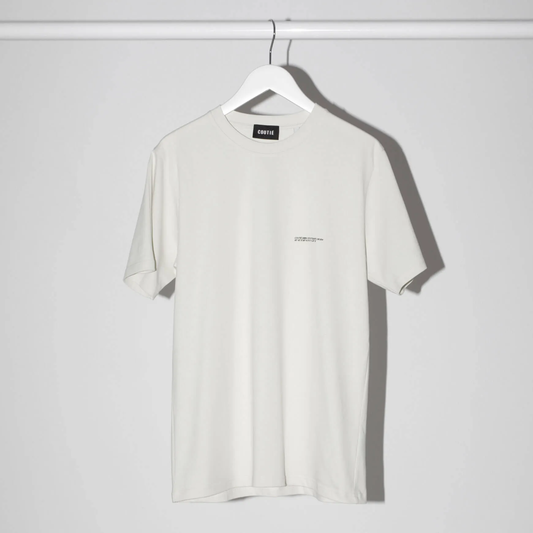 Regular Fit Geo Logo T-Shirt Vintage White sold by Coutie product image thumbnail 3