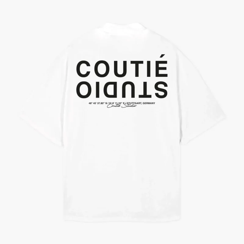 Studio Logo Big T-Shirt White sold by Coutie