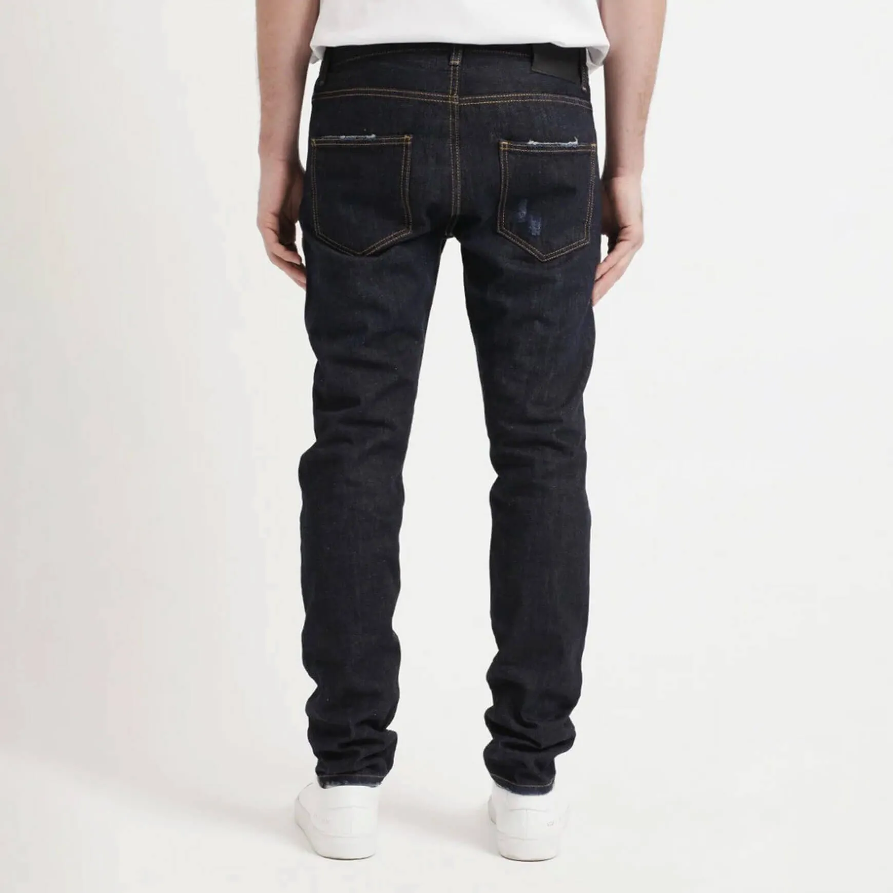 Tapered Selvedge Denim Dark Blue sold by Coutie product image thumbnail 5