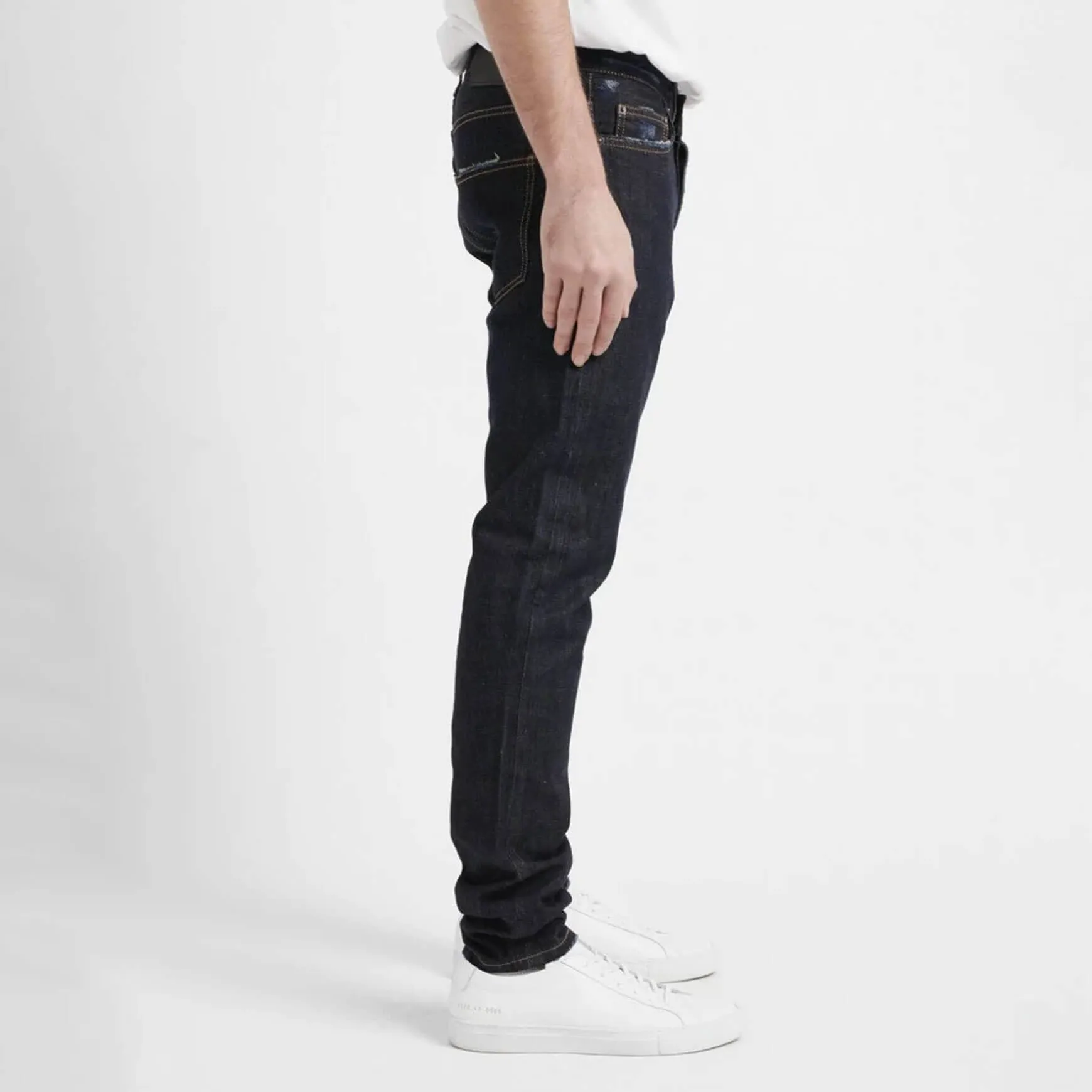 Tapered Selvedge Denim Dark Blue sold by Coutie product image thumbnail 4