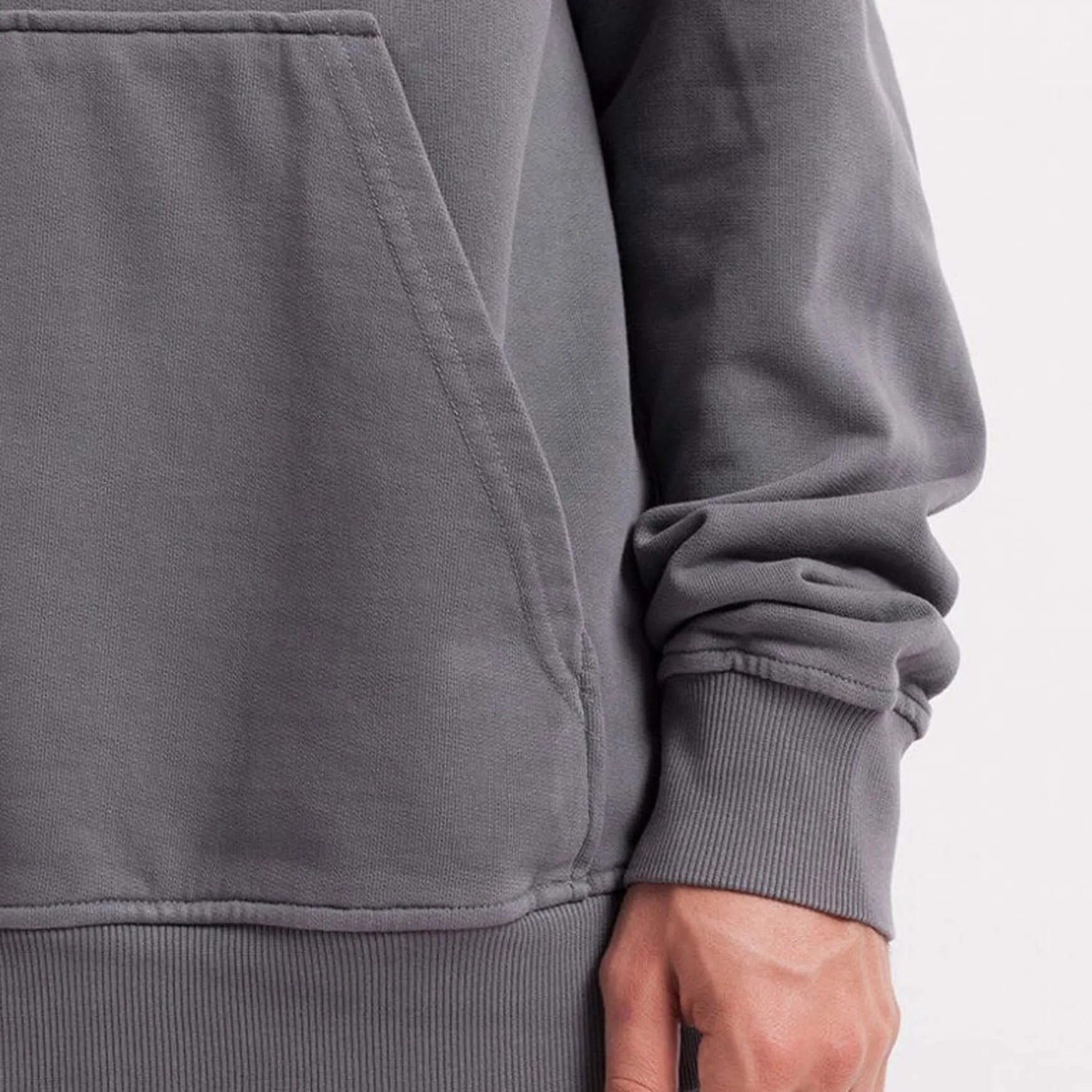 410GSM Crew Neck Sweatshirt Grey Wash sold by Coutie product image thumbnail 5