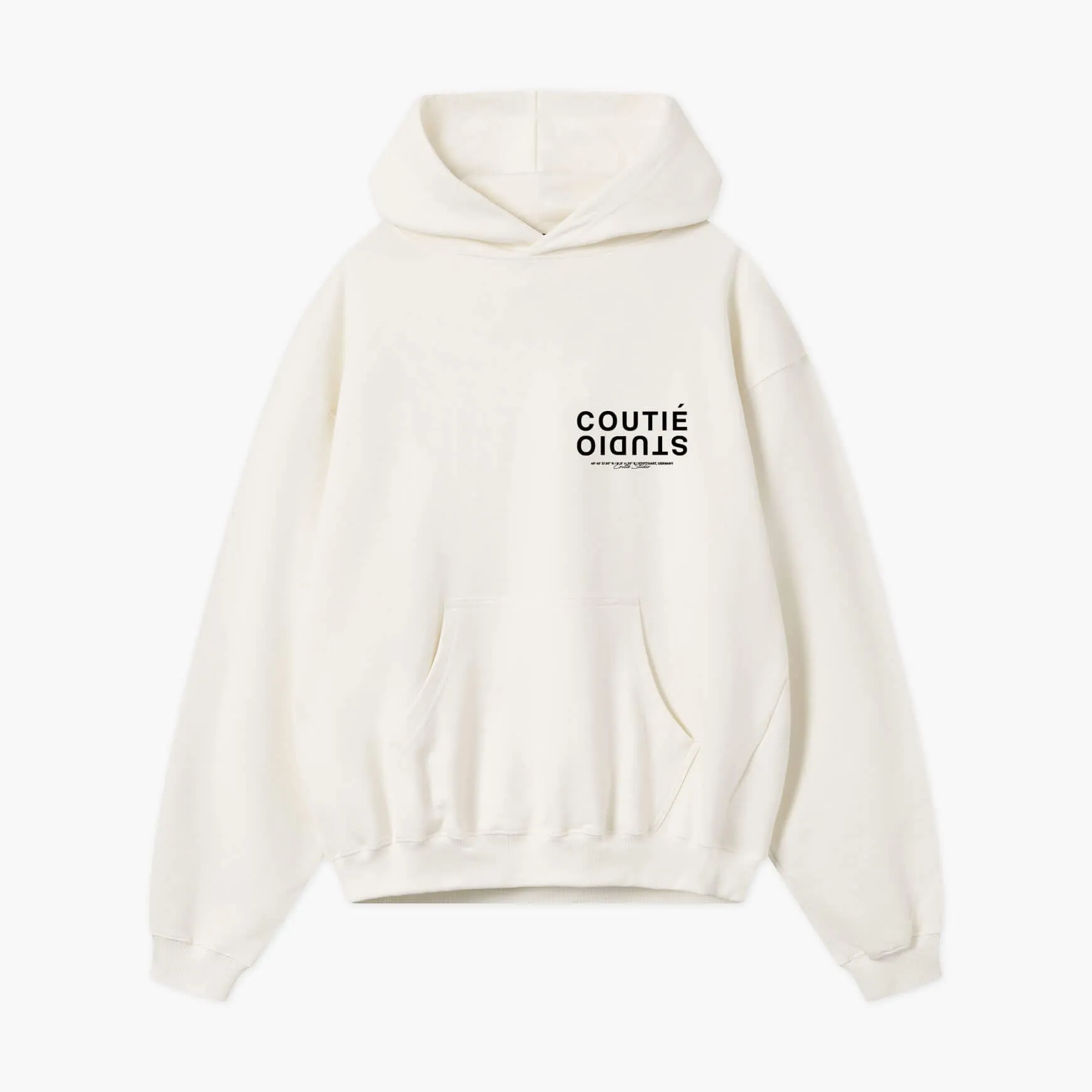 Studio Logo Hoodie Vintage White sold by Coutie product image thumbnail 2