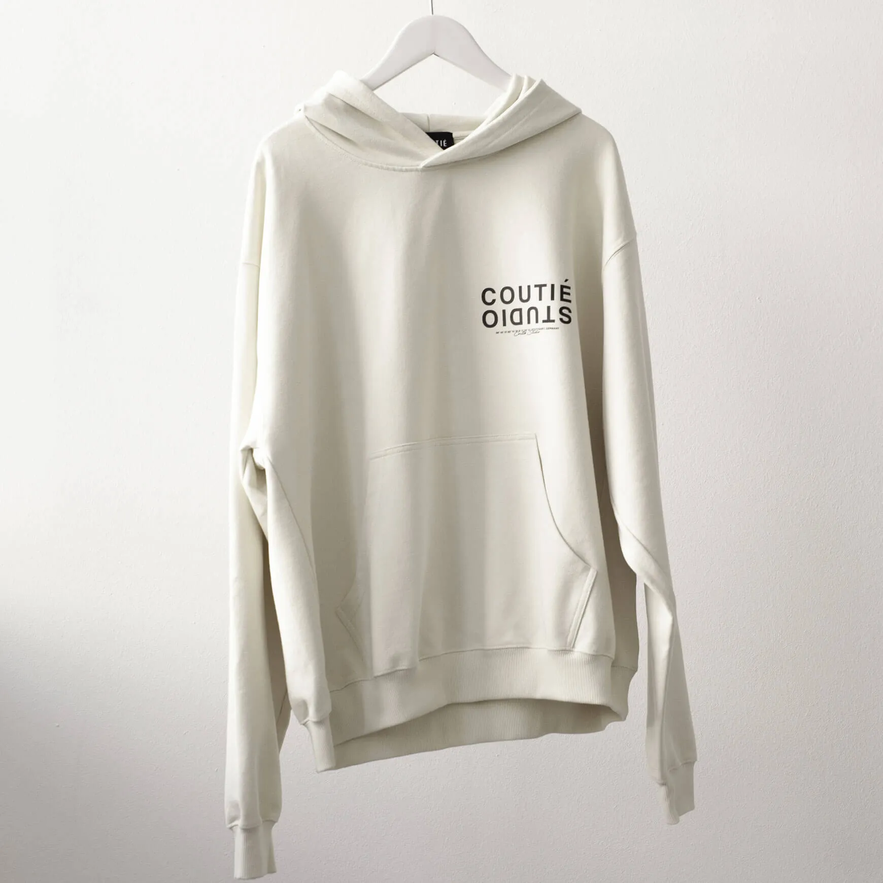 Studio Logo Hoodie Vintage White sold by Coutie product image thumbnail 3