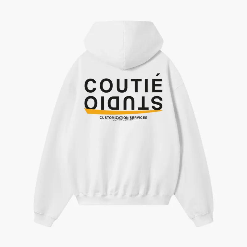 Customization Services Hoodie White sold by Coutie
