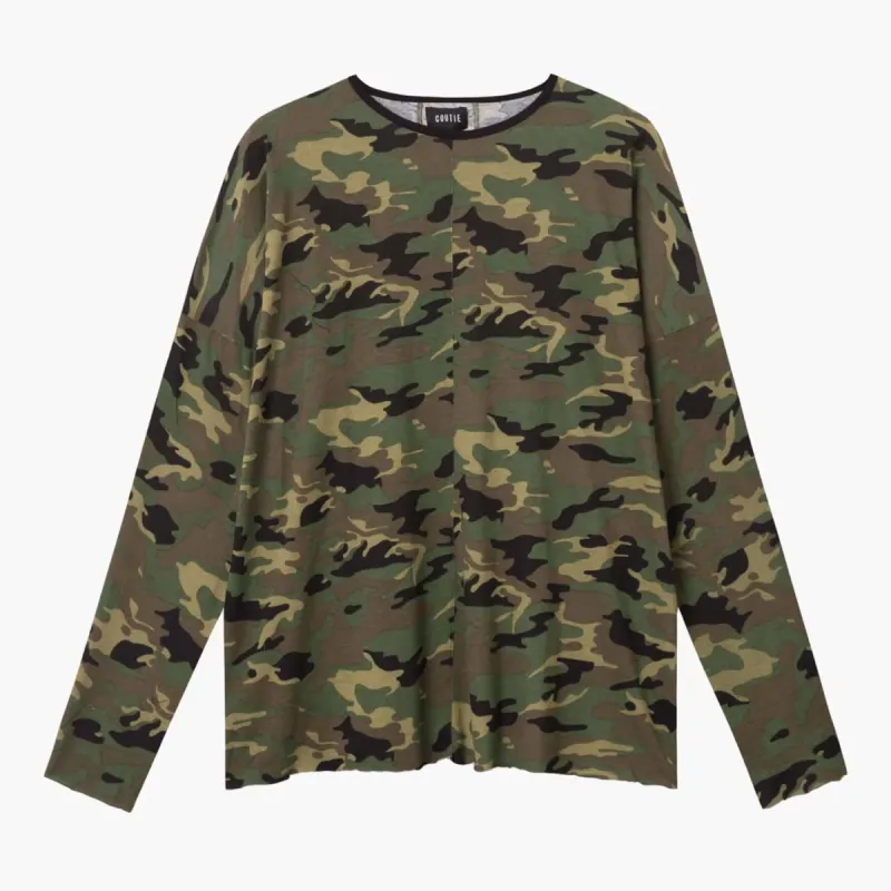 Oversized Camo Longsleeve sold by Coutie
