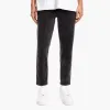 Pleated Canvas Pant Black sold by Coutie