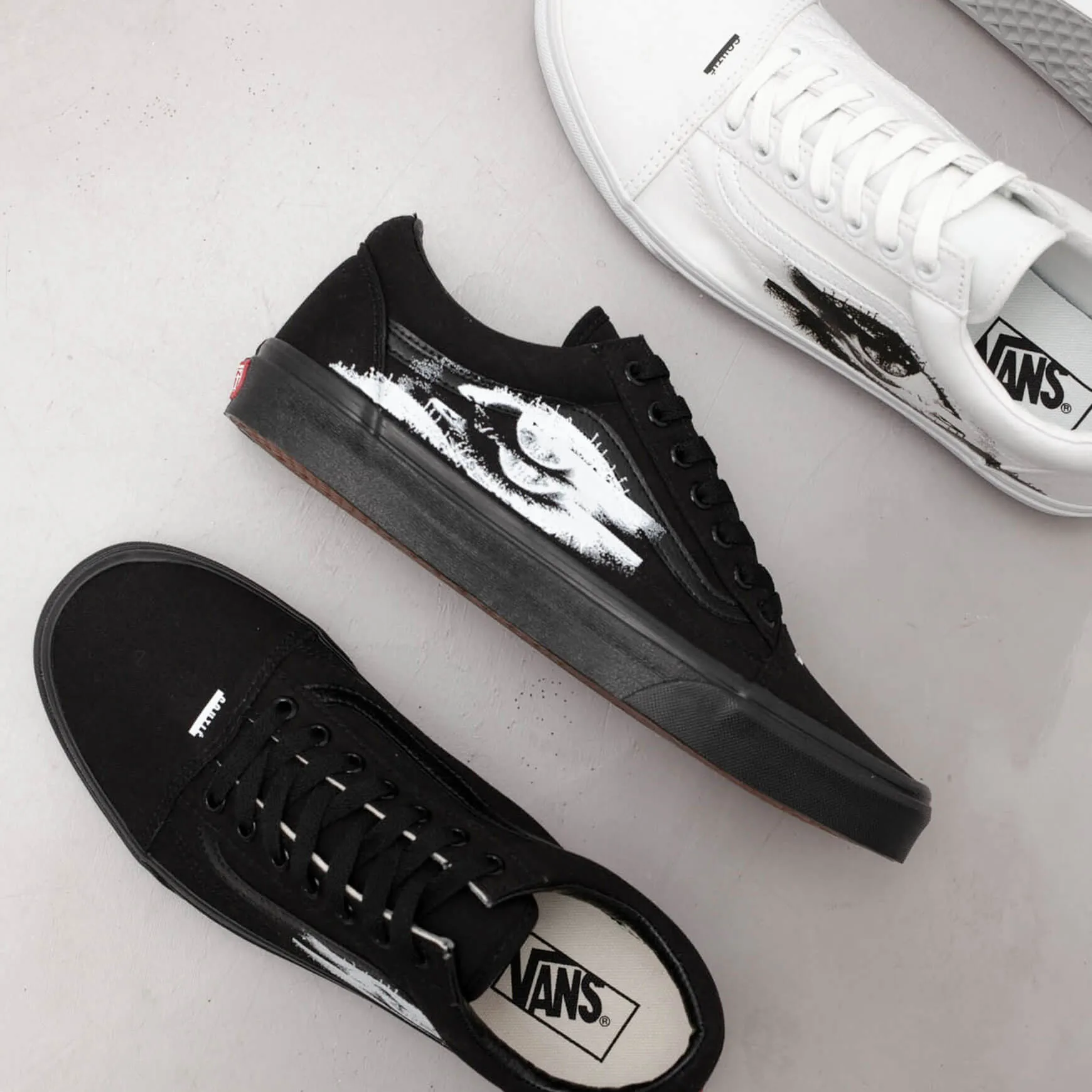 Vans Old Skool "In Another's Eyes" Black Custom sold by Coutie product image thumbnail 3