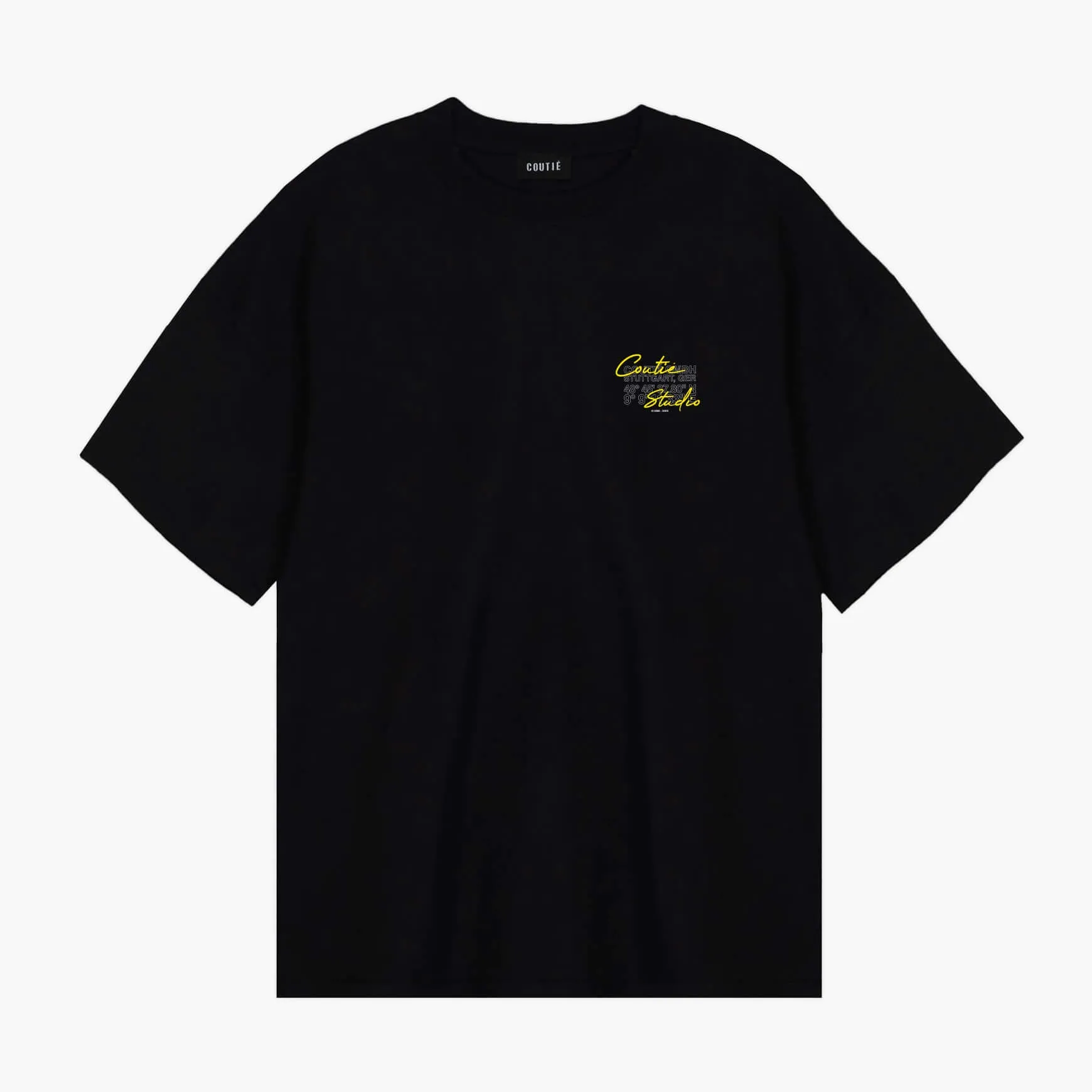 Cursiv Logo T-Shirt Black sold by Coutie product image thumbnail 2