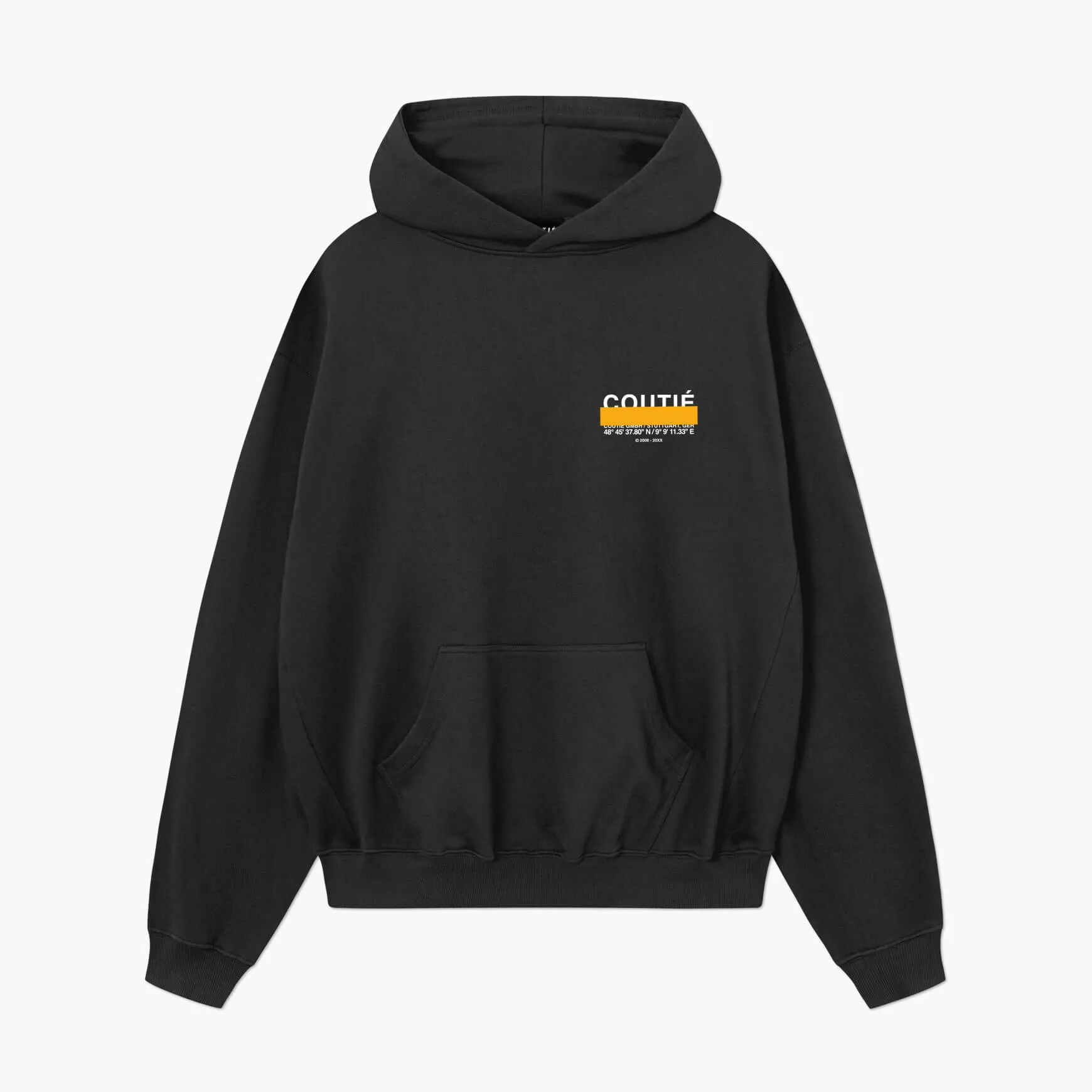 Studio Stripe Logo Hoodie Black Wash sold by Coutie product image thumbnail 2