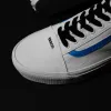 Vans Old Skool "Human Error" Blue Custom sold by Coutie