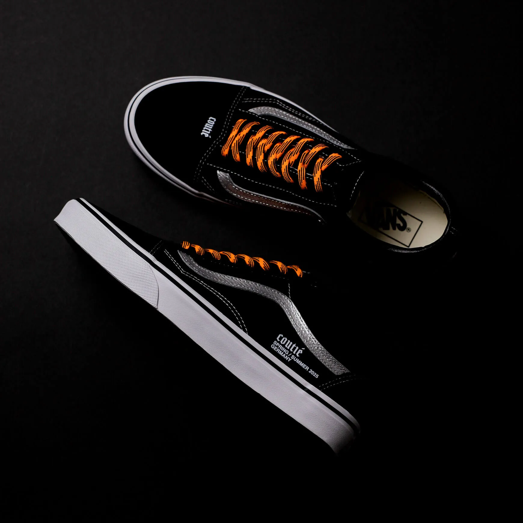 Vans Old Skool "Old C Logo" #6 Silver Custom sold by Coutie product image thumbnail 2