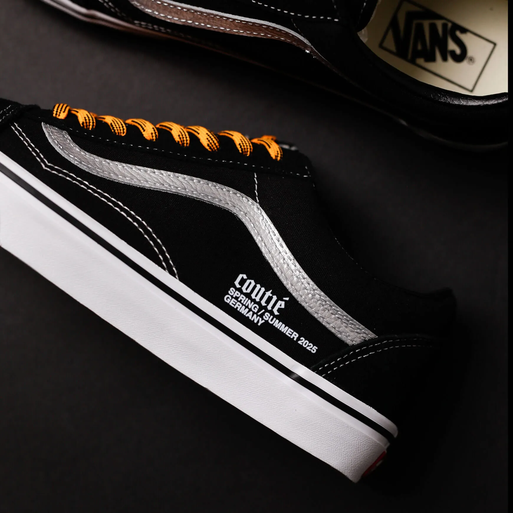 Vans Old Skool "Old C Logo" #6 Silver Custom sold by Coutie product image thumbnail 3