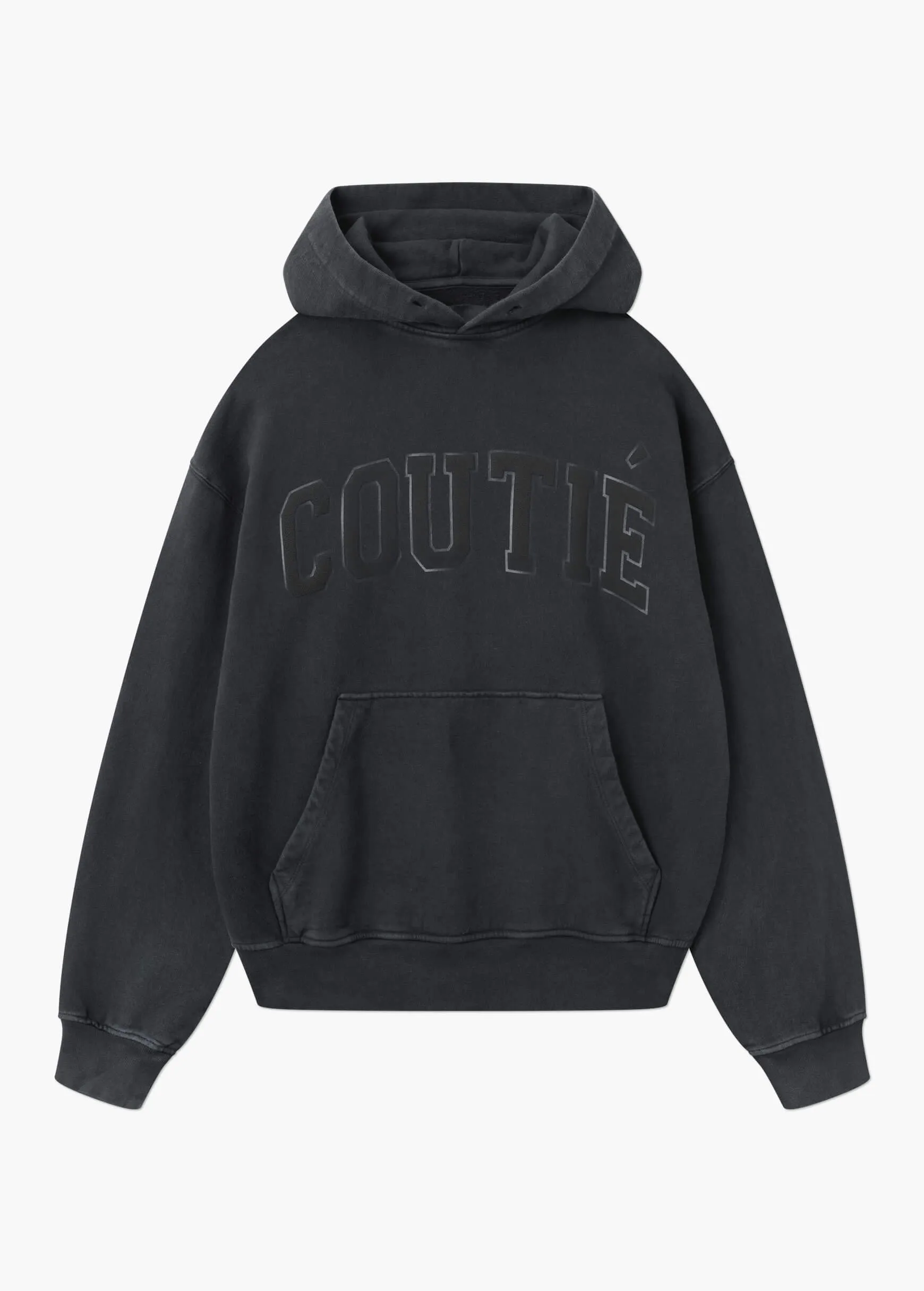 College Hoodie Black/Black sold by Coutie