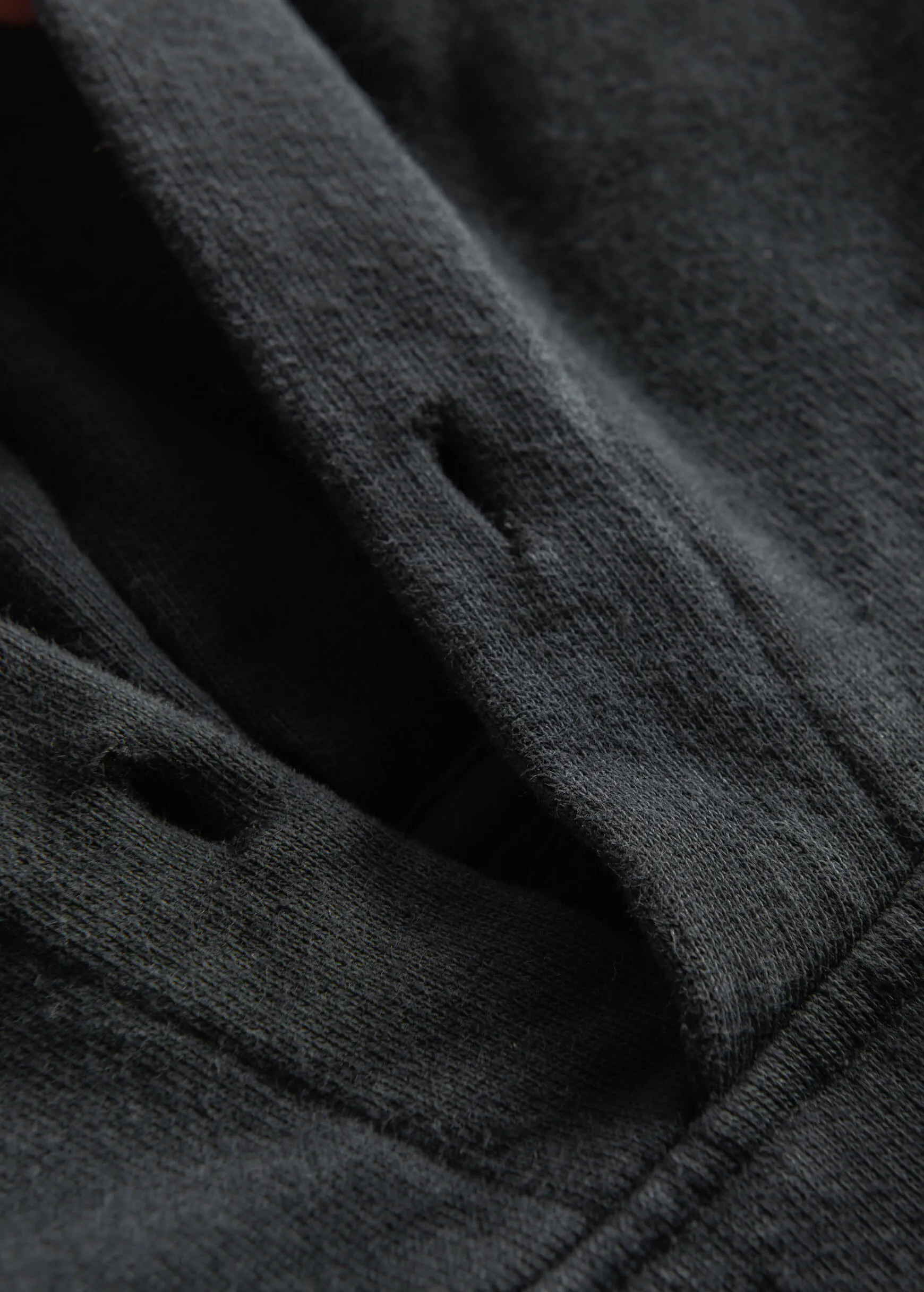 College Hoodie Black/Black sold by Coutie product image thumbnail 3