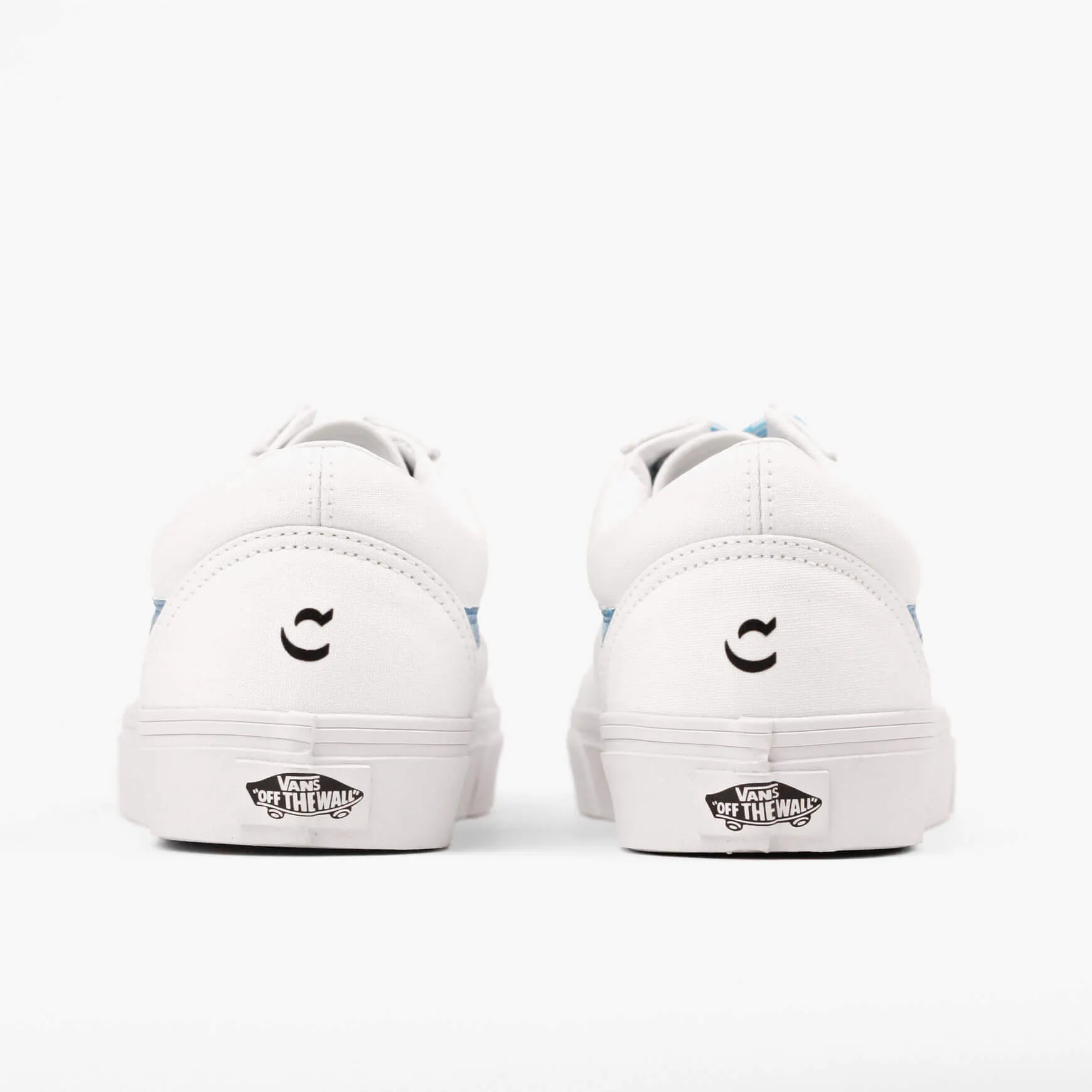 Vans Old Skool "Human Error" Metallic Blue Custom sold by Coutie product image thumbnail 5