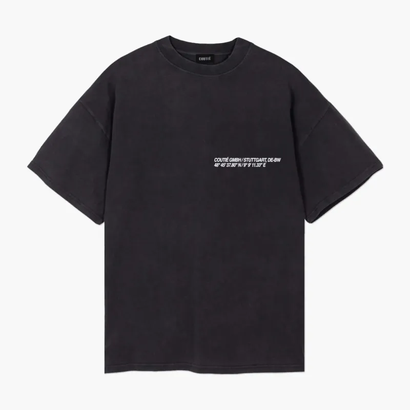 Geo Logo T-Shirt Black Wash sold by Coutie