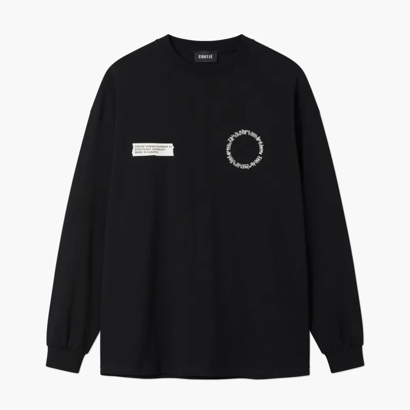 Circle Logo Longsleeve Black sold by Coutie