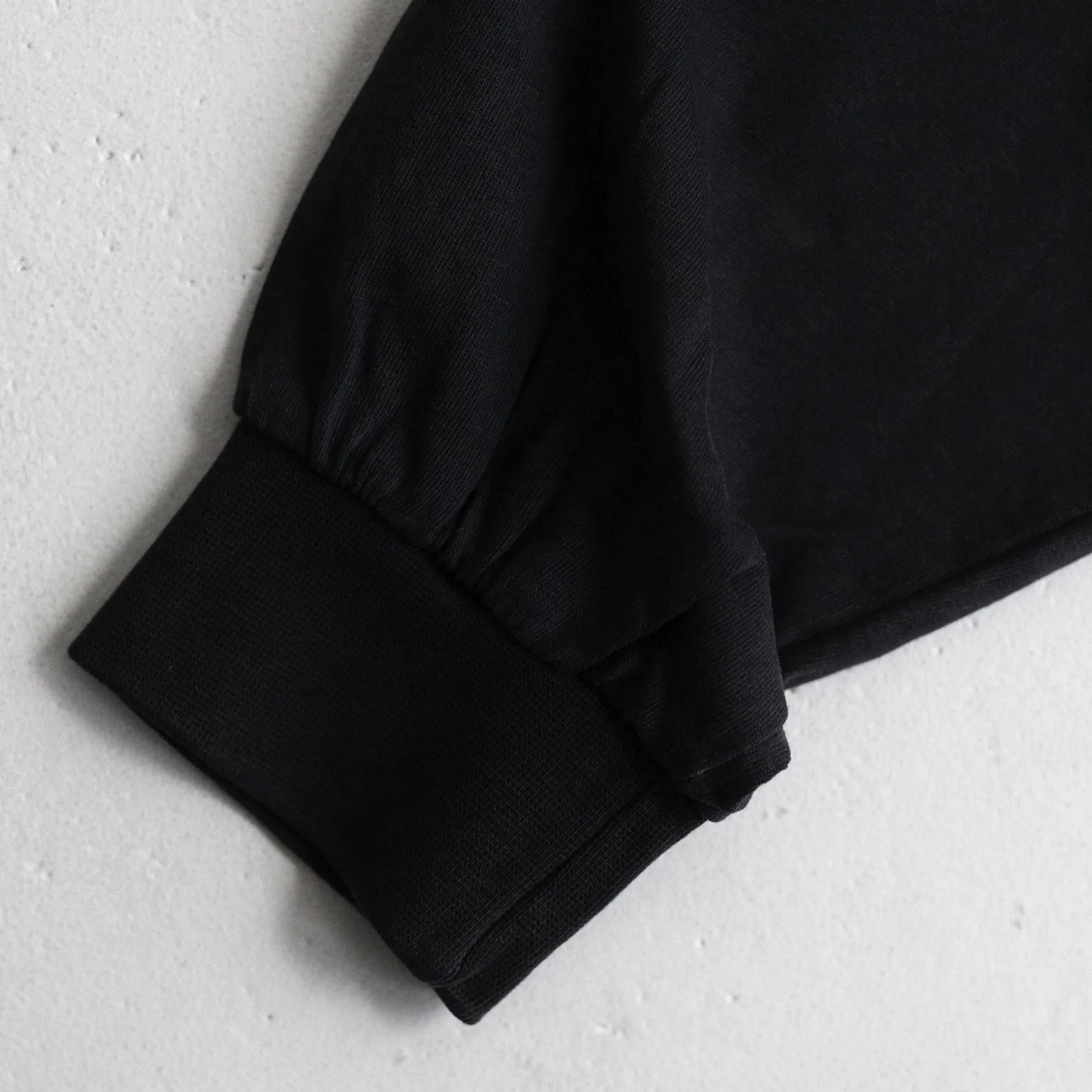 College Logo Longsleeve Black Wash sold by Coutie product image thumbnail 4