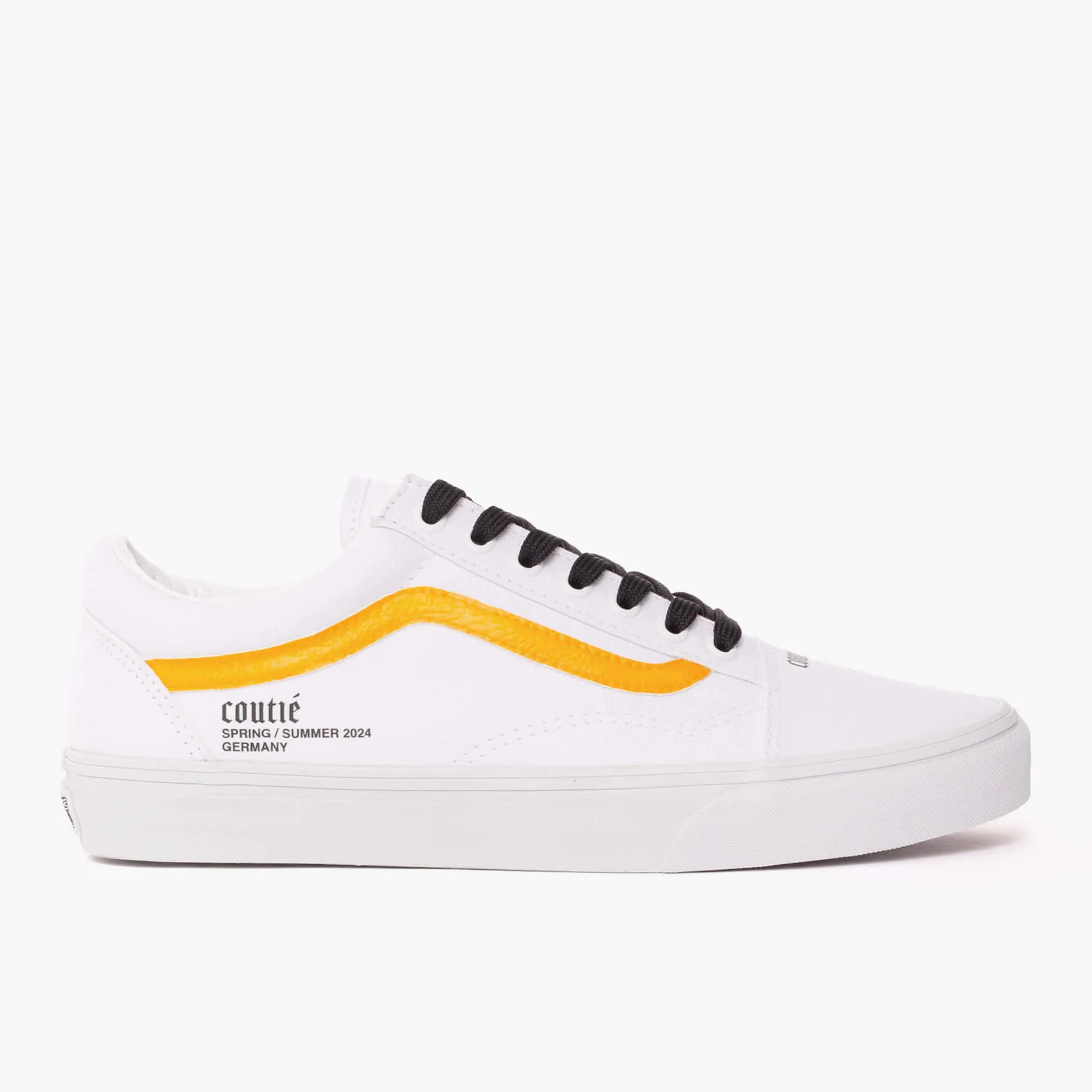 Vans Old Skool "Old C Logo" #3 White Custom sold by Coutie