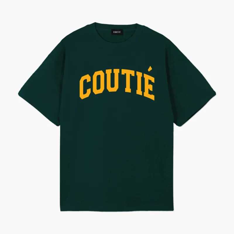 College Logo T-Shirt Dark Green sold by Coutie