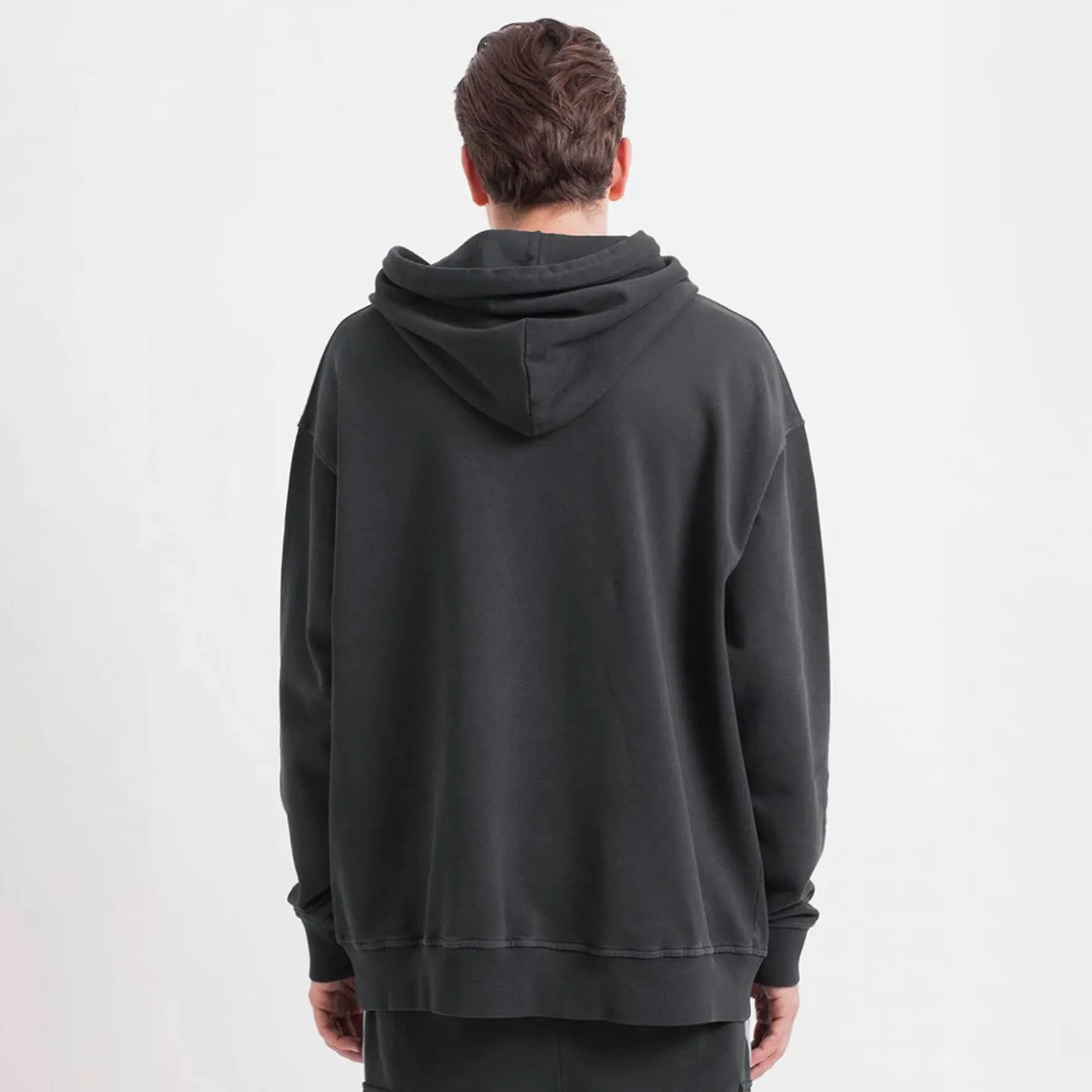 410GSM Hooded Sweatshirt Black Wash sold by Coutie product image thumbnail 4