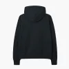 410GSM Hooded Sweatshirt Black Wash sold by Coutie