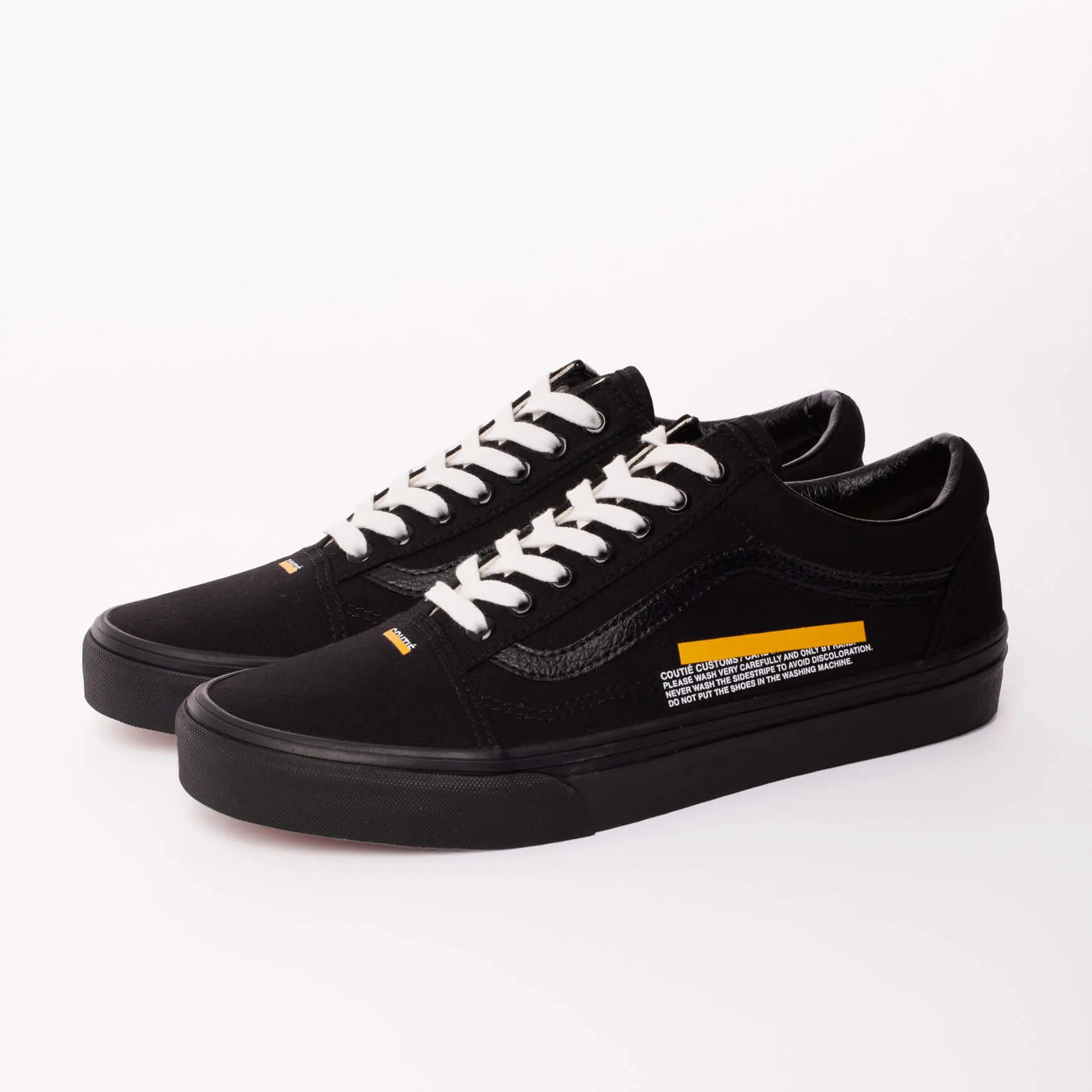 Vans Old Skool "Stripe Logo" Black Custom sold by Coutie product image thumbnail 3