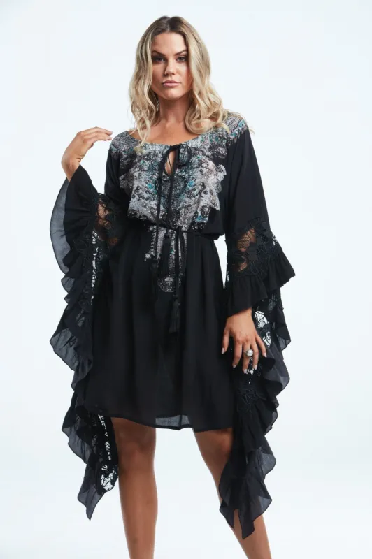 Alice Midi Dress W Lace Detail sold by Czarina
