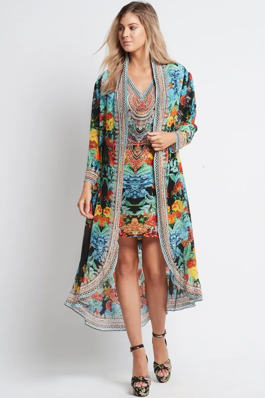 CUBAN NIGHTS LONG JACKET sold by Czarina