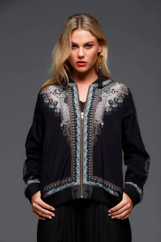 Alice Bomber Jacket sold by Czarina