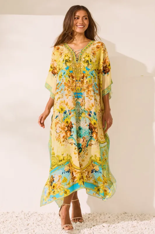 Summer Garden Medium Kaftan sold by Czarina